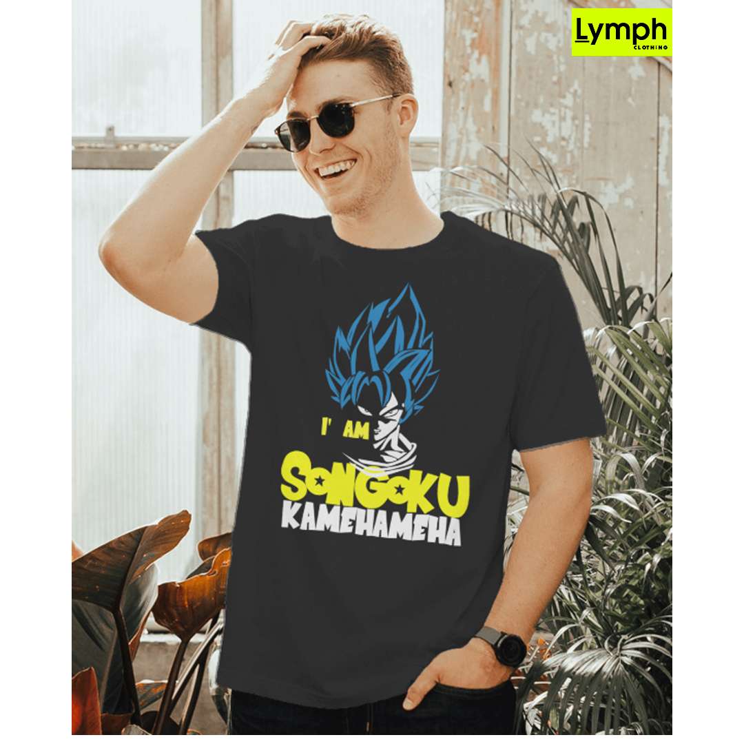 Son Goku Premium Kamehameha T-Shirt – Ultimate High-Quality Comfort & Style